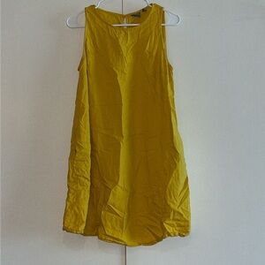 Linen Dress with Pockets